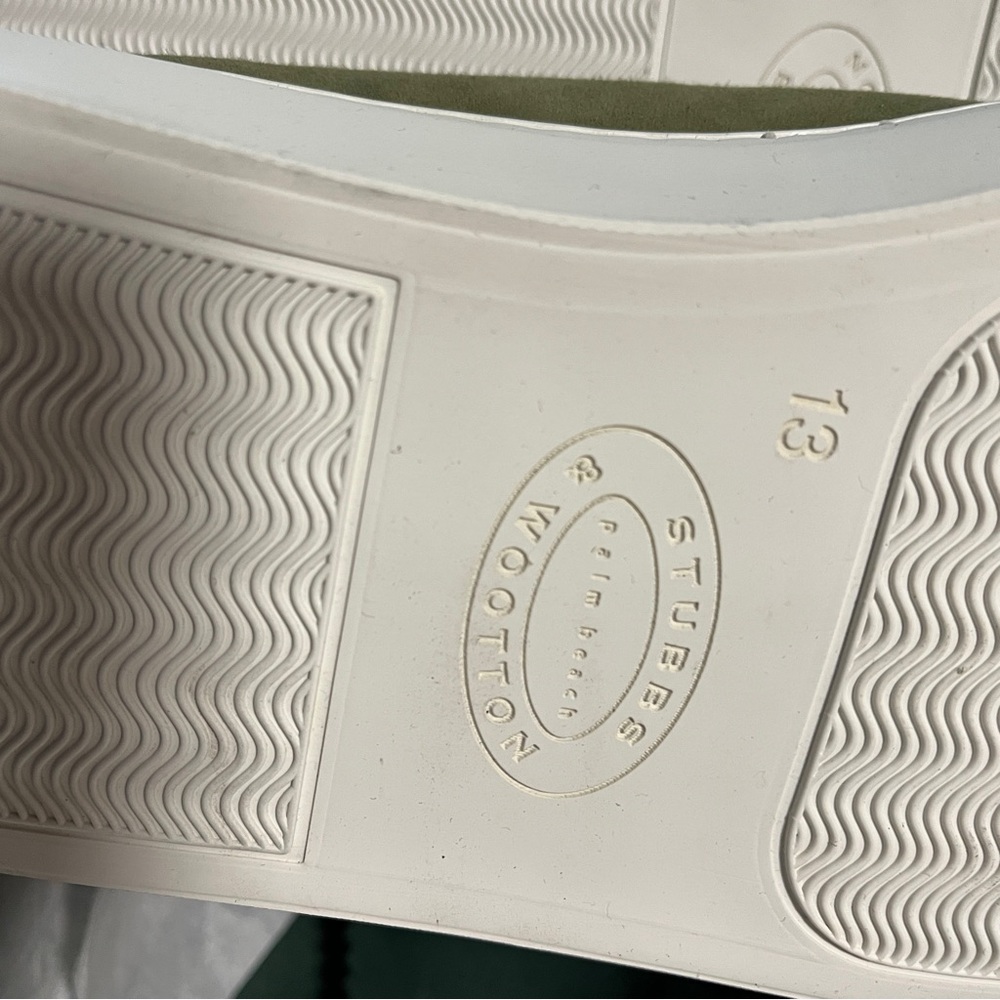 Stubbs & Wootton Green Crest Martial size 13 Men’s Brand New in Box rubber sole - Picture 9 of 15
